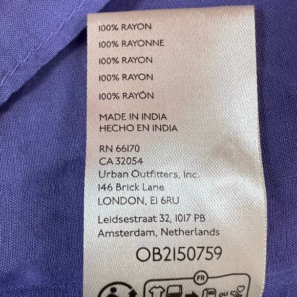 FP Sugar Crush Floral Mini Dress in Lavender & White & Orange Floral Print Small - Picture 16 of 16